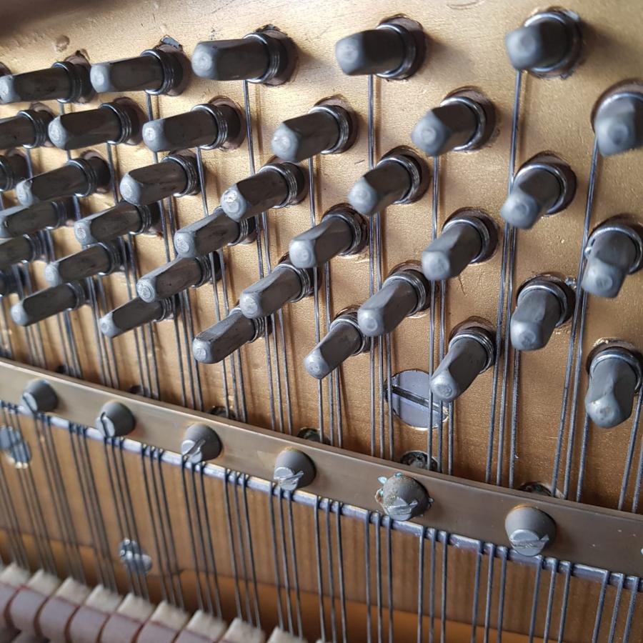 Knight K20 upright Piano in Mahogany – Gallery image – Roberts Pianos Oxford