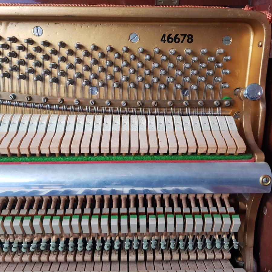 Knight K20 upright Piano in Mahogany – Gallery image – Roberts Pianos Oxford