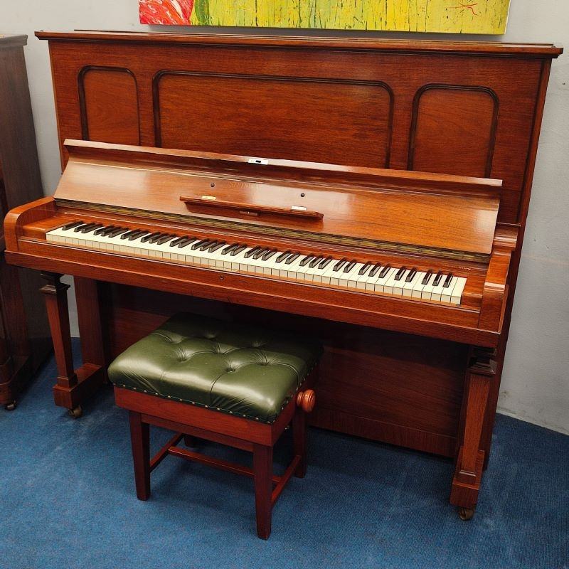 Steinway K upright Piano in mahogany – Featured image – Roberts Pianos Oxford