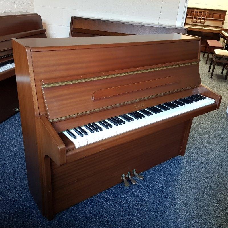 Knight K10 upright Piano in mahogany – Featured image – Roberts Pianos Oxford