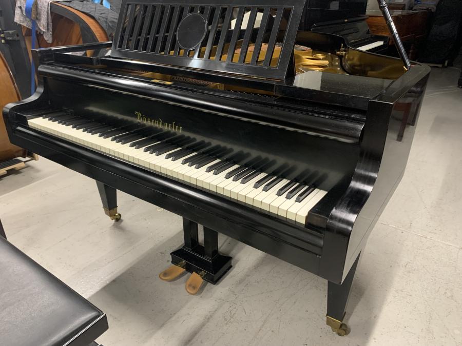 Bosendorfer 170 grand Piano in black – Featured image – Roberts Pianos Oxford