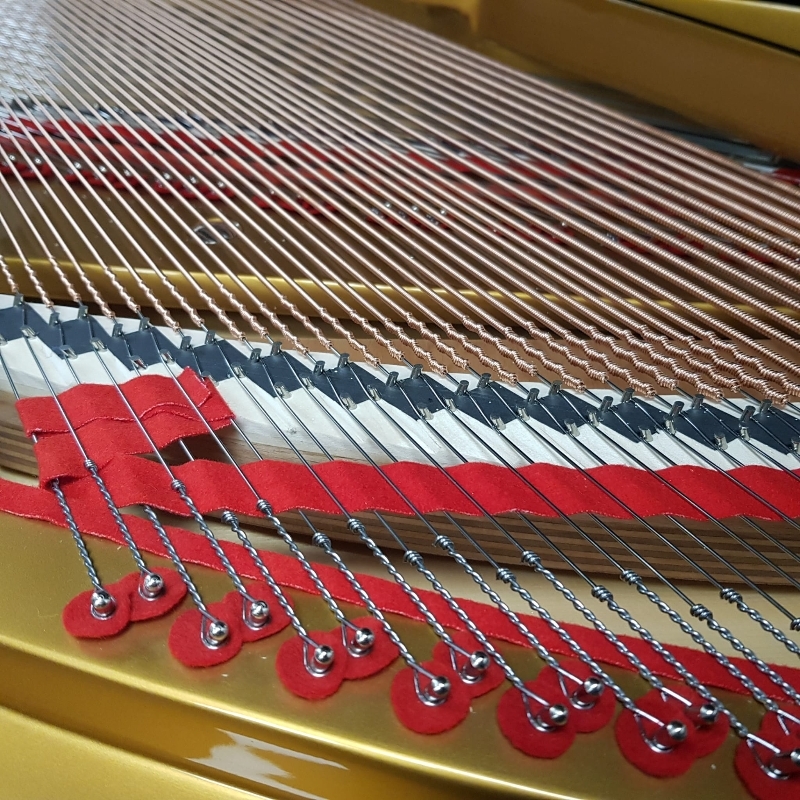 Grotrian Steinweg 192 grand Piano in Black – Gallery image – Roberts Pianos Oxford