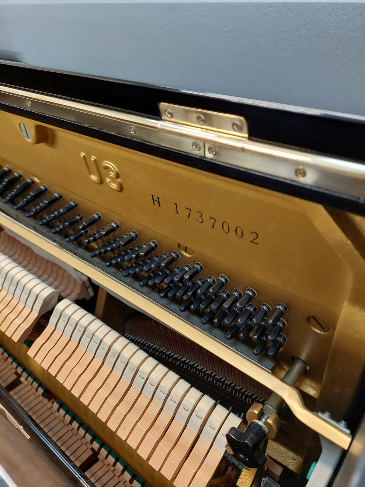 Yamaha U3H upright Piano in Black – Gallery image – Roberts Pianos Oxford