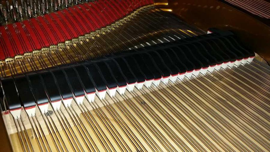 Grotrian Steinweg 275 grand Piano in black – Gallery image – Roberts Pianos Oxford