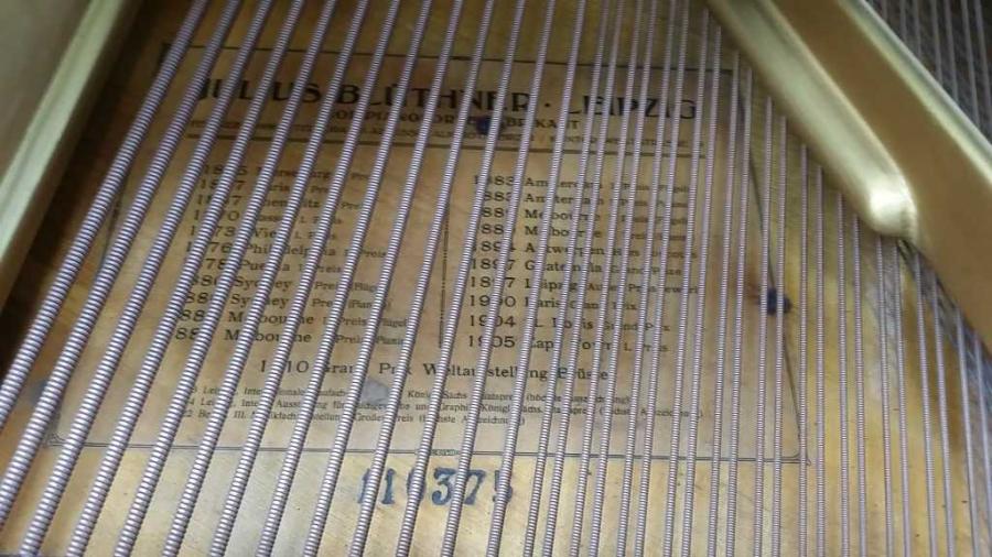 Bluthner Style VI Aliquot grand Piano in rosewood – Gallery image – Roberts Pianos Oxford