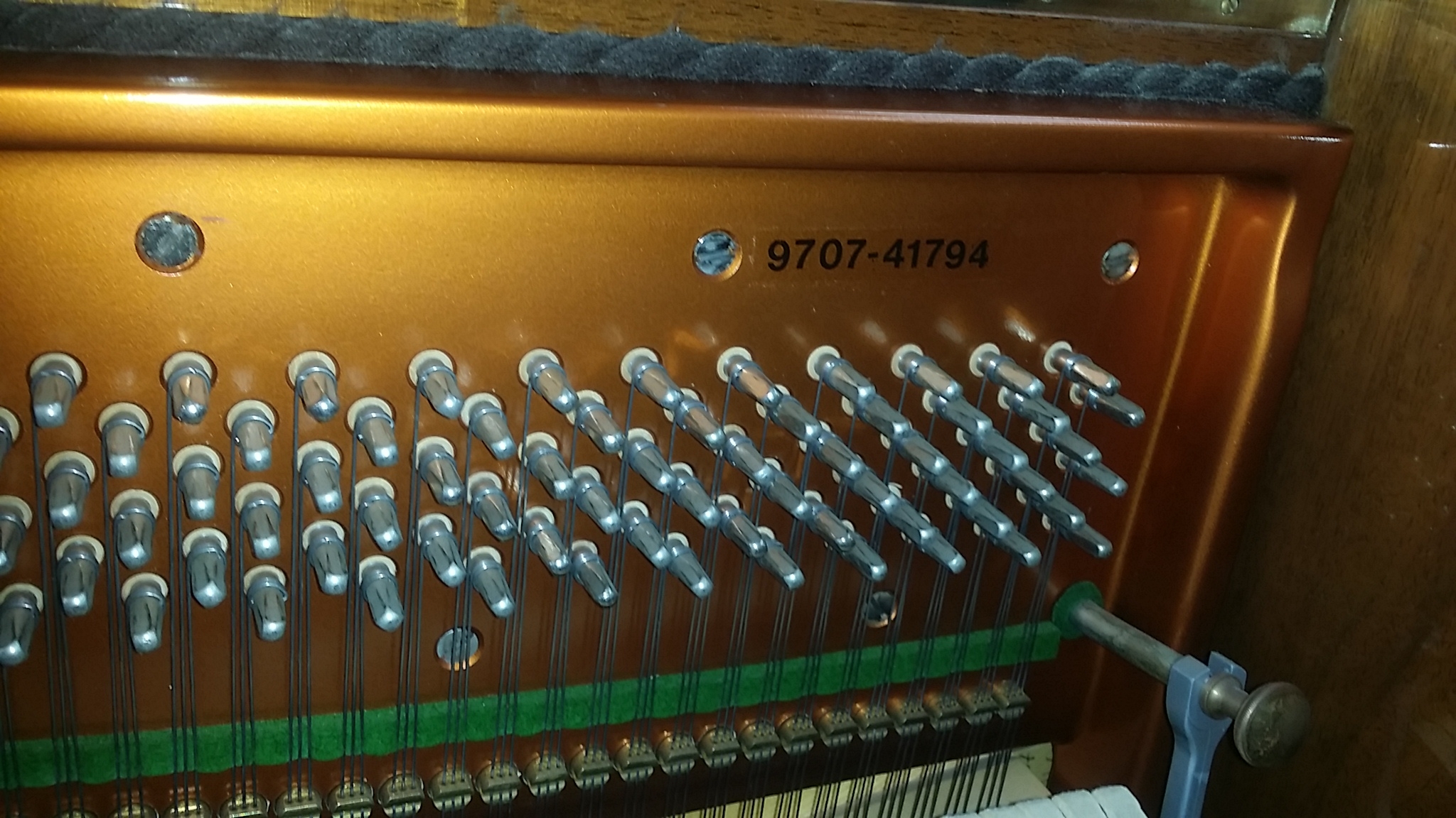 Bosendorfer upright Piano in Bright Walnut – Gallery image – Roberts Pianos Oxford