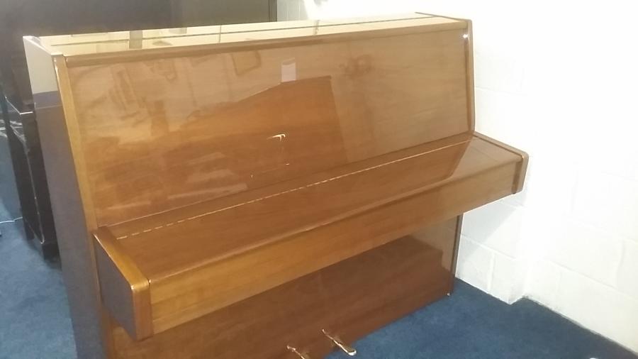 Bosendorfer upright Piano in Bright Walnut – Featured image – Roberts Pianos Oxford