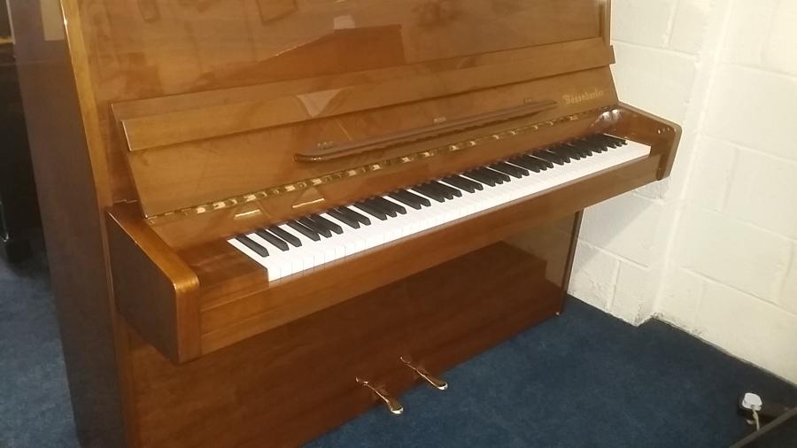 Bosendorfer upright Piano in Bright Walnut – Gallery image – Roberts Pianos Oxford