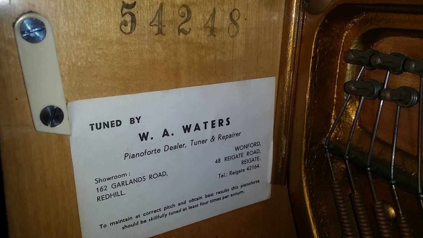 Grotrian Steinweg 120 upright Piano in Mahogany – Featured image – Roberts Pianos Oxford