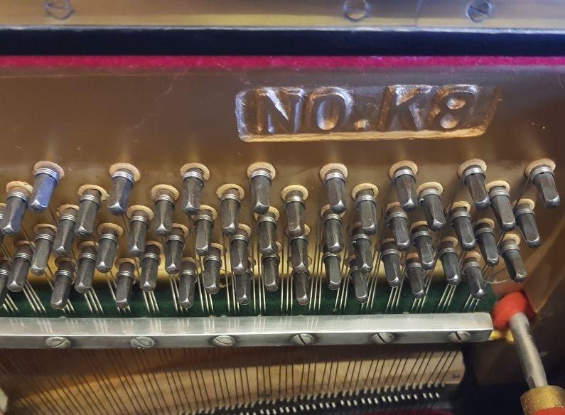 Kawai K8 upright Piano in Bright black – Gallery image – Roberts Pianos Oxford