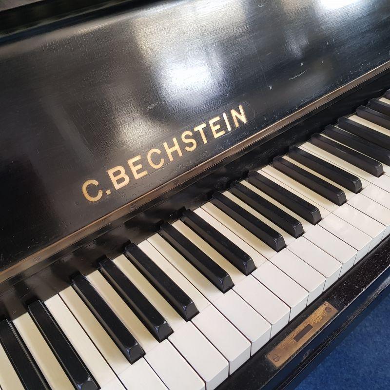 Bechstein 10 upright Piano in Black – Gallery image – Roberts Pianos Oxford