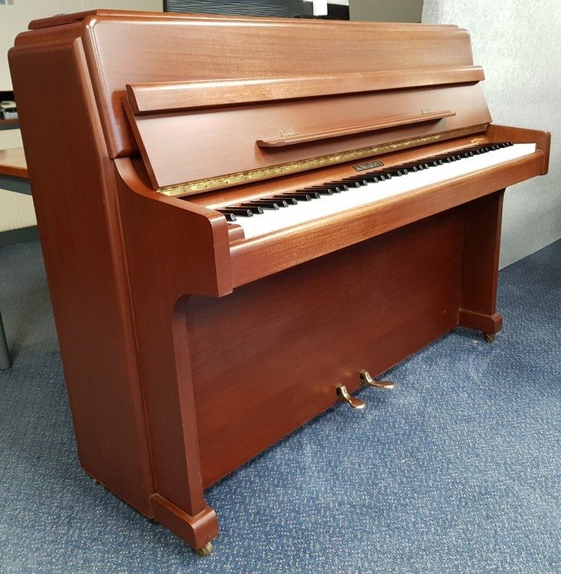 Knight K20 upright Piano in dark mahogany – Featured image – Roberts Pianos Oxford