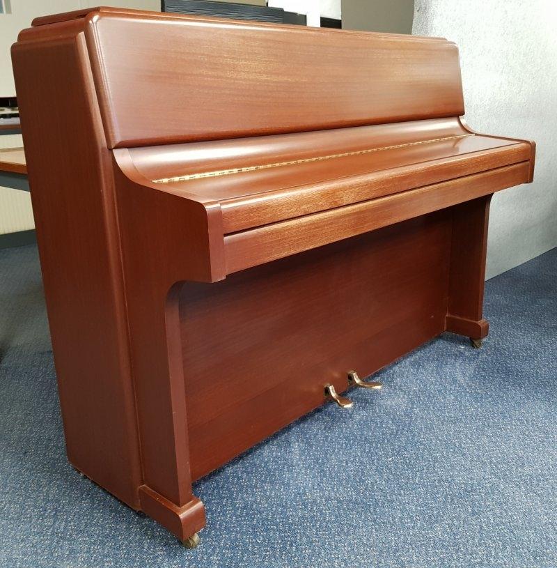 Knight K20 upright Piano in dark mahogany – Gallery image – Roberts Pianos Oxford