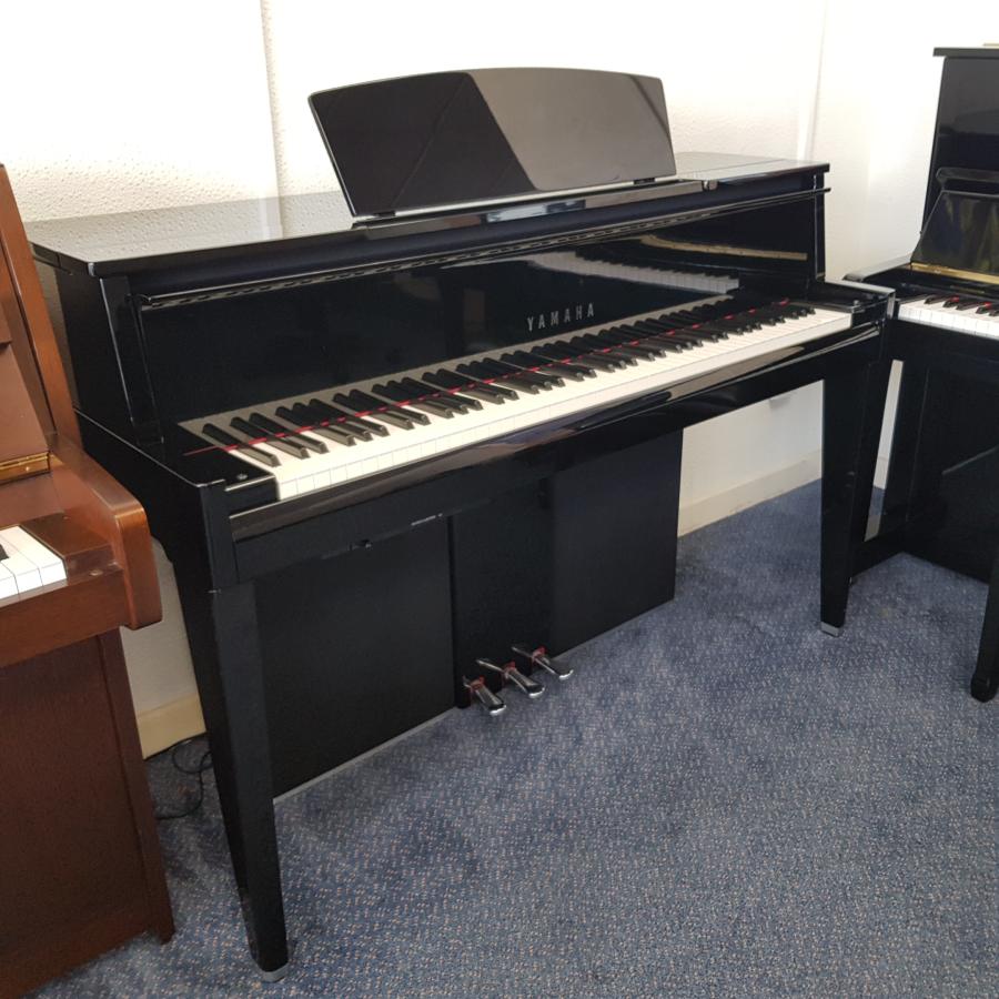 Yamaha Clavinova AvantGrand N2 digital Piano in Black – Featured image – Roberts Pianos Oxford