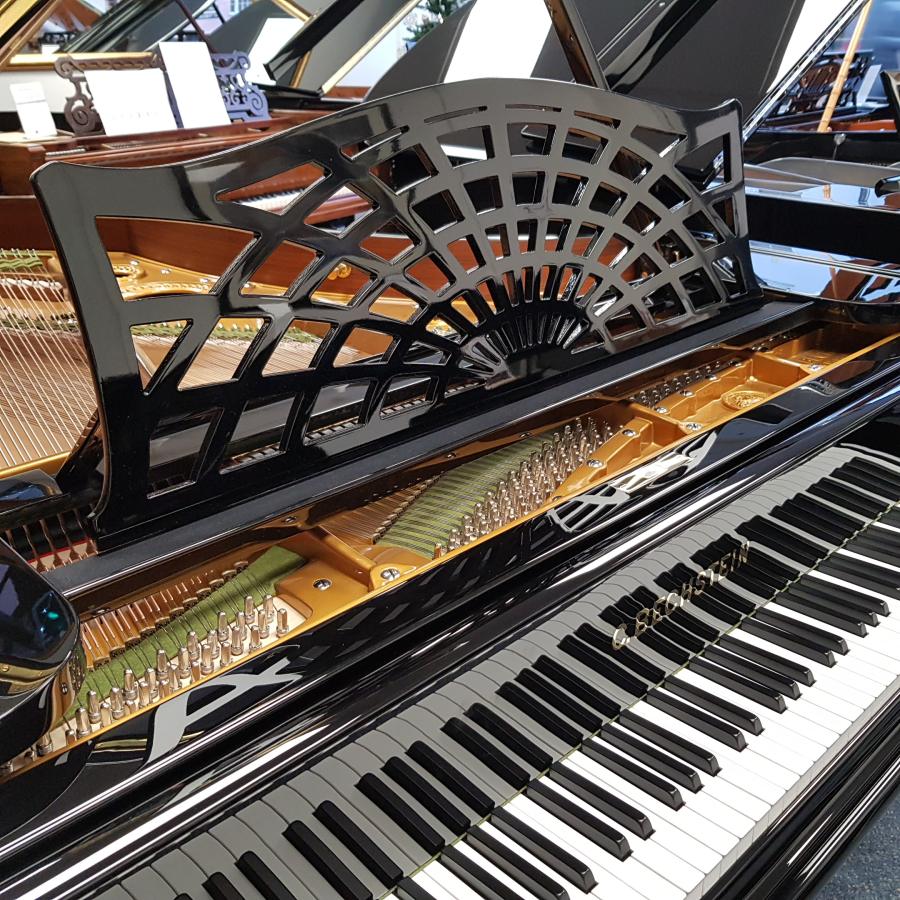Bechstein V grand Piano in Black – Gallery image – Roberts Pianos Oxford