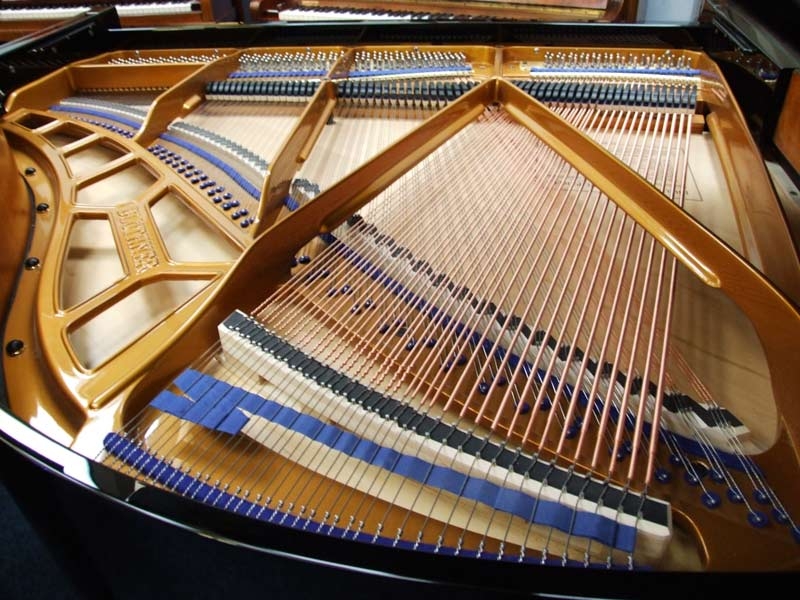 Bluthner Style IV grand Piano in bright black – Gallery image – Roberts Pianos Oxford