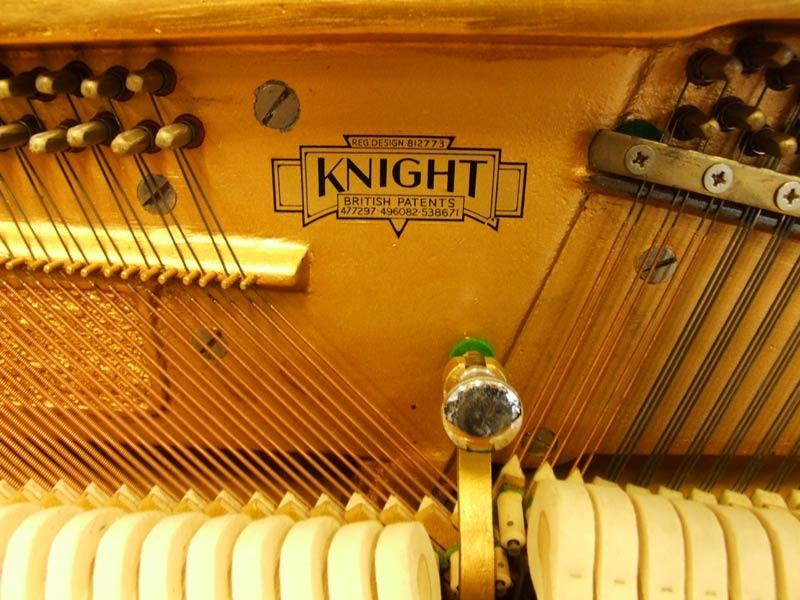Knight K20 upright Piano in walnut – Gallery image – Roberts Pianos Oxford