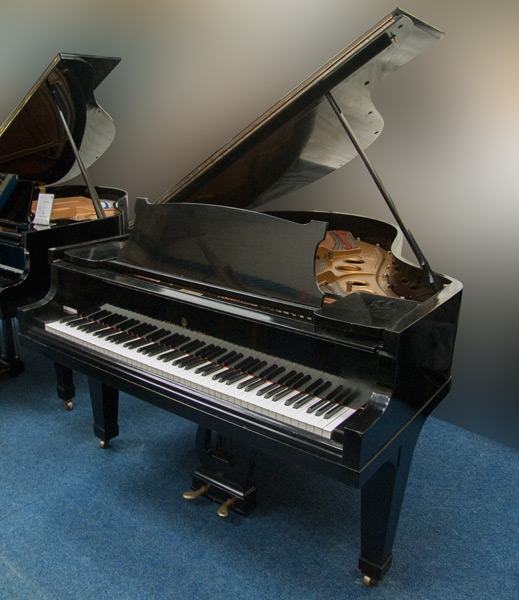 Steinway OP grand Piano in black french polish – Featured image – Roberts Pianos Oxford