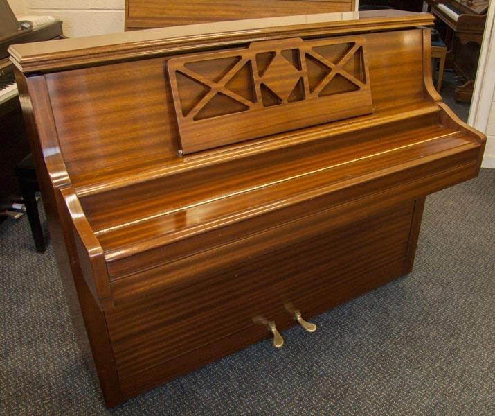 Knight American Style K10 upright Piano in mahogany – Gallery image – Roberts Pianos Oxford