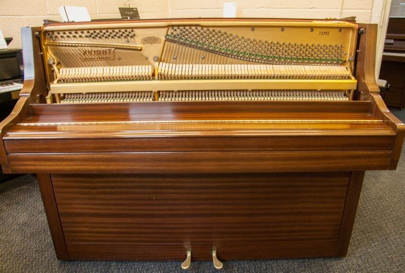 Knight American Style K10 upright Piano in mahogany – Gallery image – Roberts Pianos Oxford