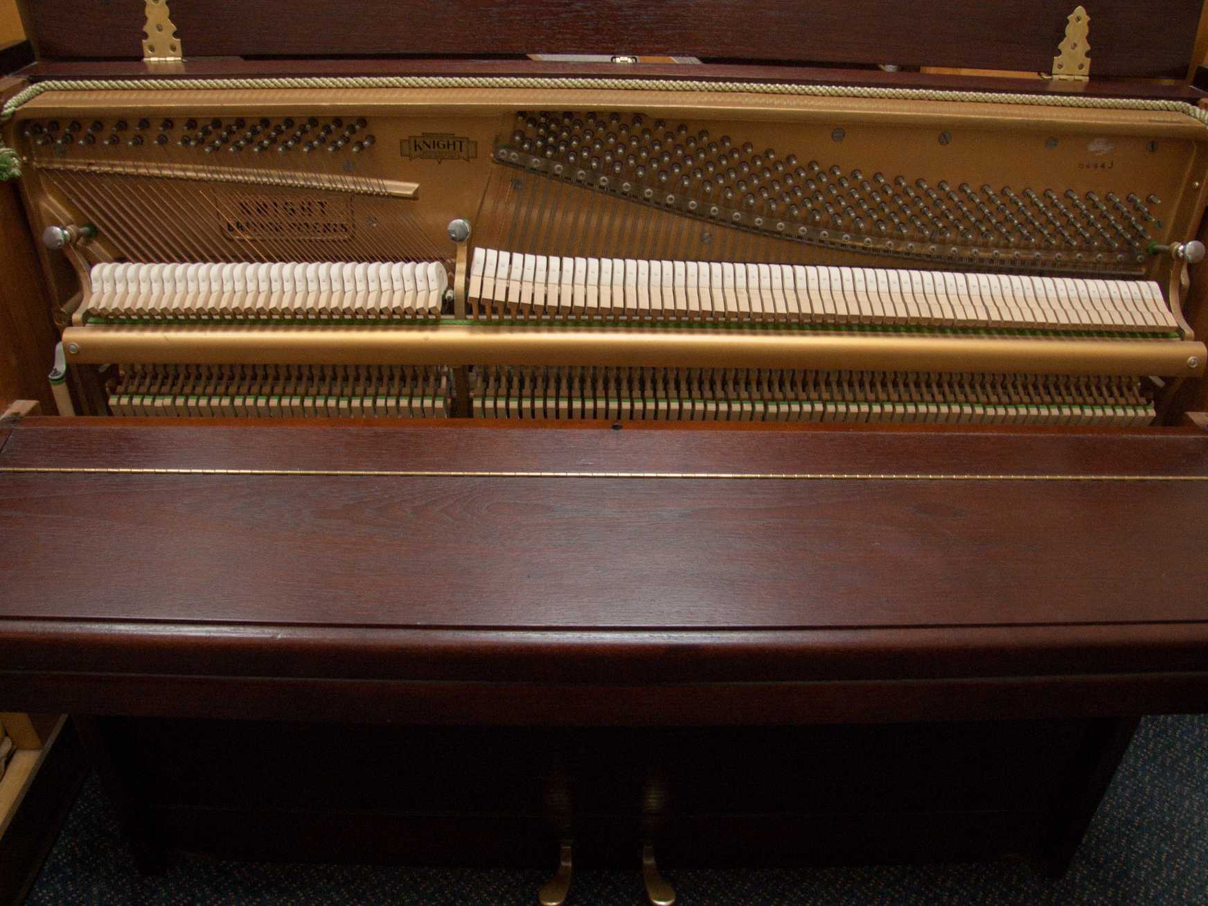 Knight K10 upright Piano in rosewood – Gallery image – Roberts Pianos Oxford