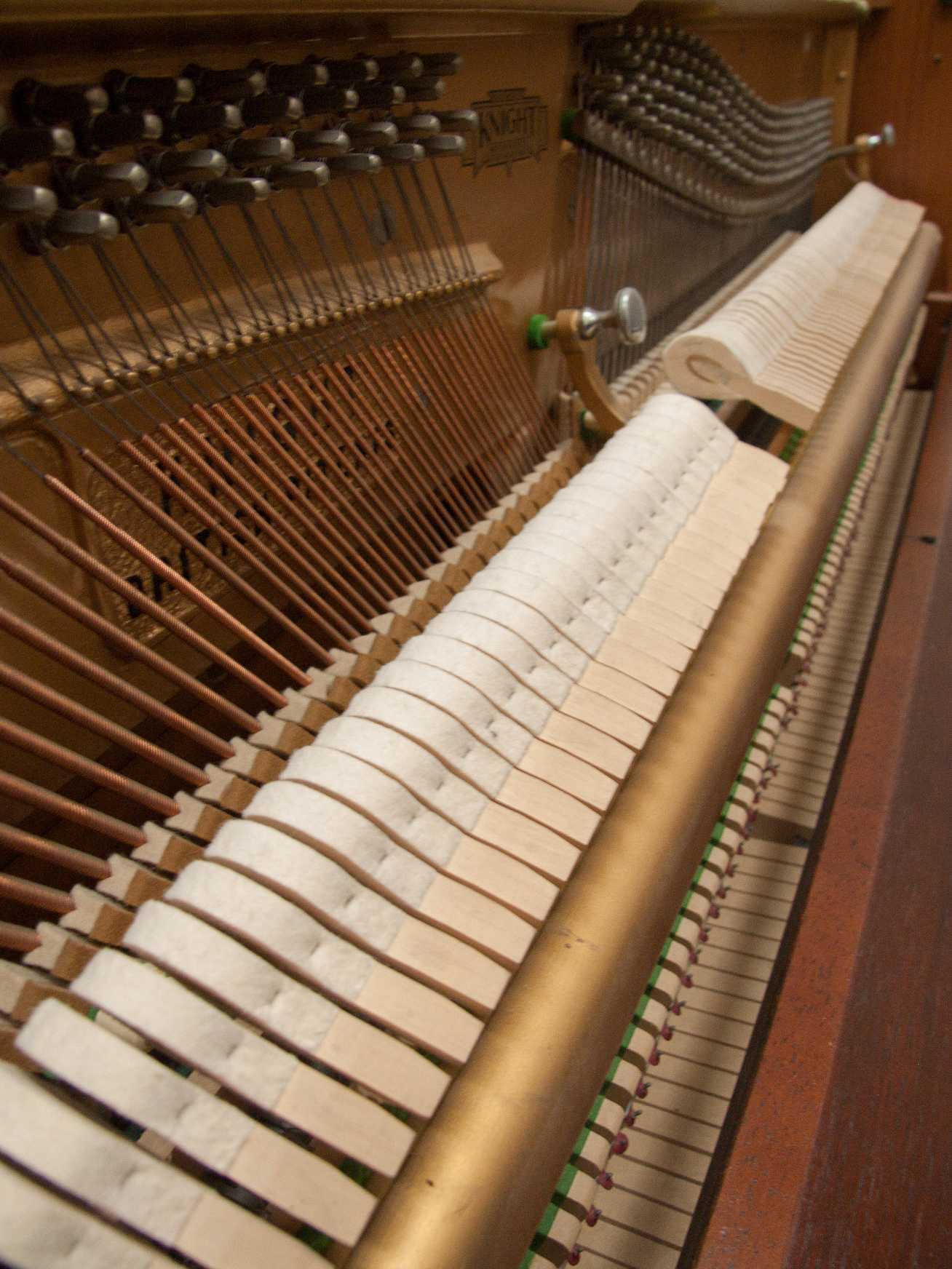 Knight K10 upright Piano in rosewood – Gallery image – Roberts Pianos Oxford