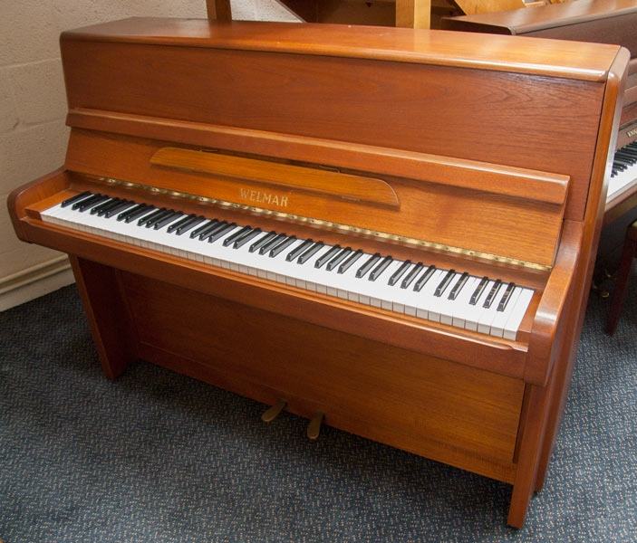 Welmar upright Piano in rosewood – Featured image – Roberts Pianos Oxford