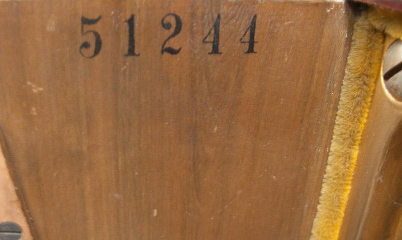Grotrian Steinweg 125 upright Piano in mahogany – Gallery image – Roberts Pianos Oxford