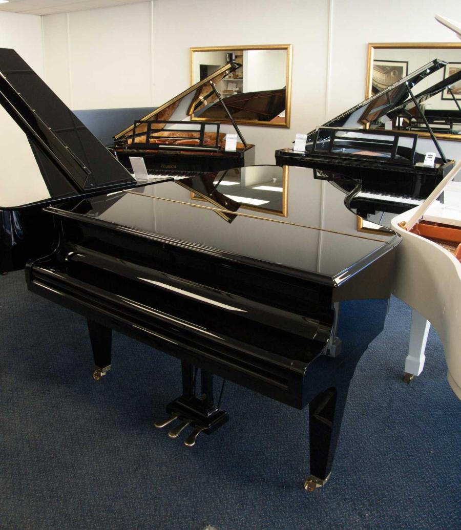 Bechstein B grand Piano in black – Gallery image – Roberts Pianos Oxford
