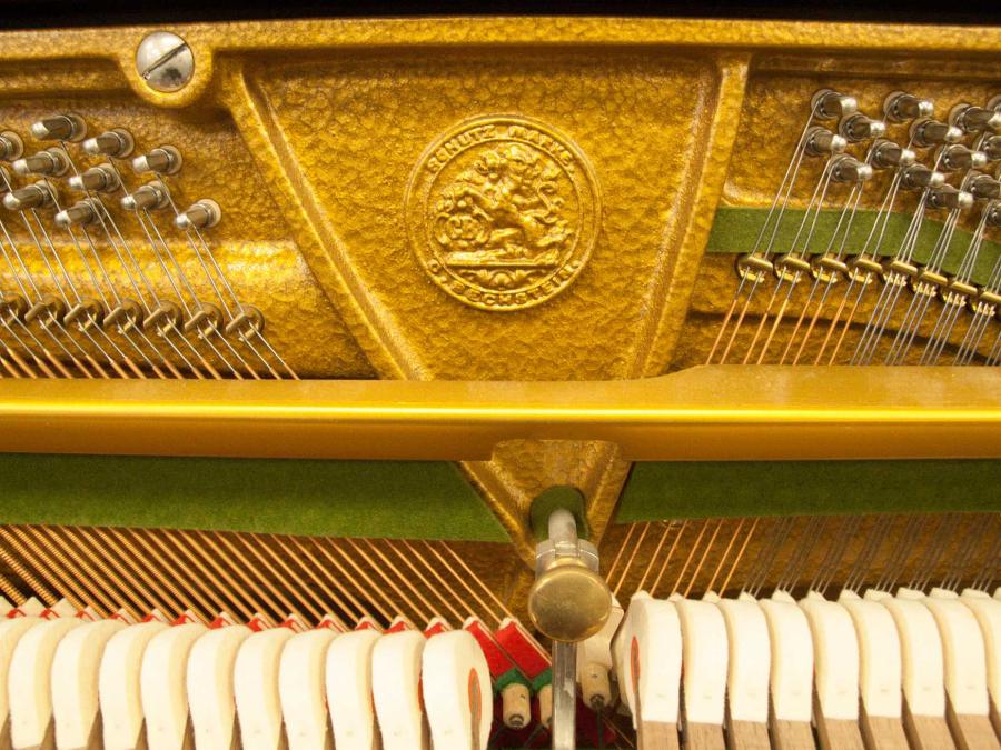 Bechstein 124 Classic upright Piano in Mahogany Polyester – Gallery image – Roberts Pianos Oxford