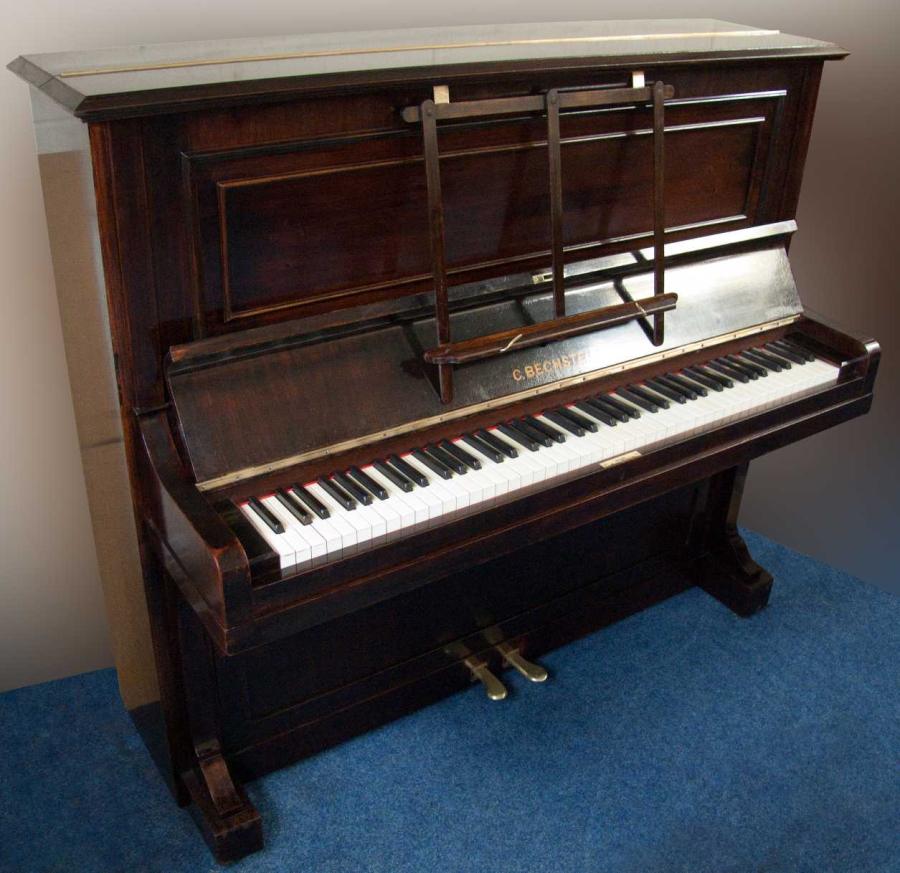 Bechstein 10 upright Piano in dark mahogany – Featured image – Roberts Pianos Oxford