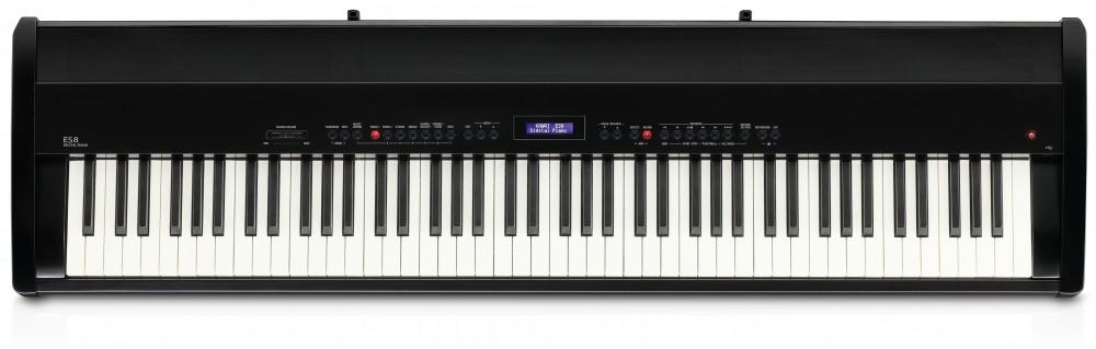 Kawai ES8 digital Piano in Metalic black – Featured image – Roberts Pianos Oxford