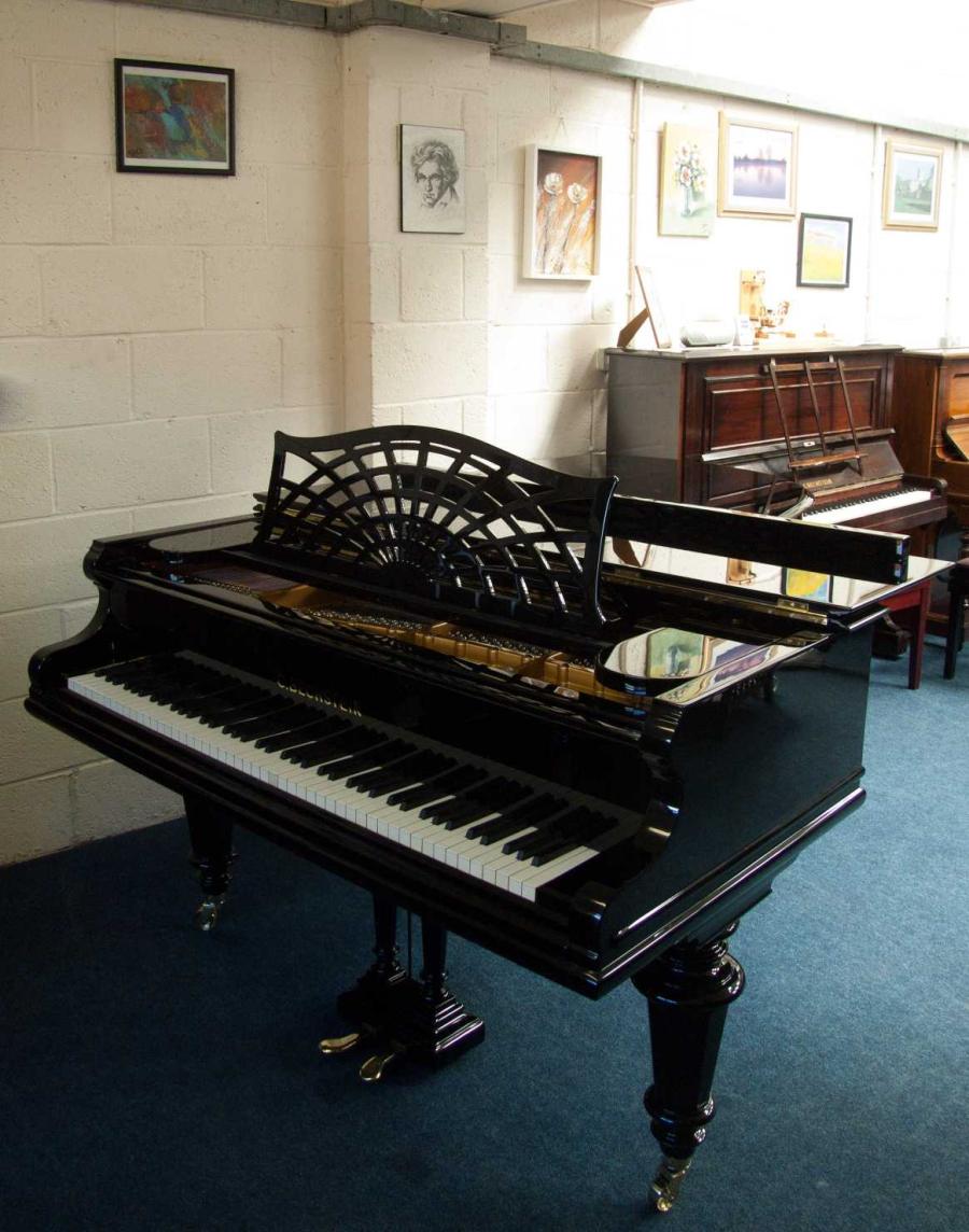 Bechstein V (B style) grand Piano in black polyester – Gallery image – Roberts Pianos Oxford