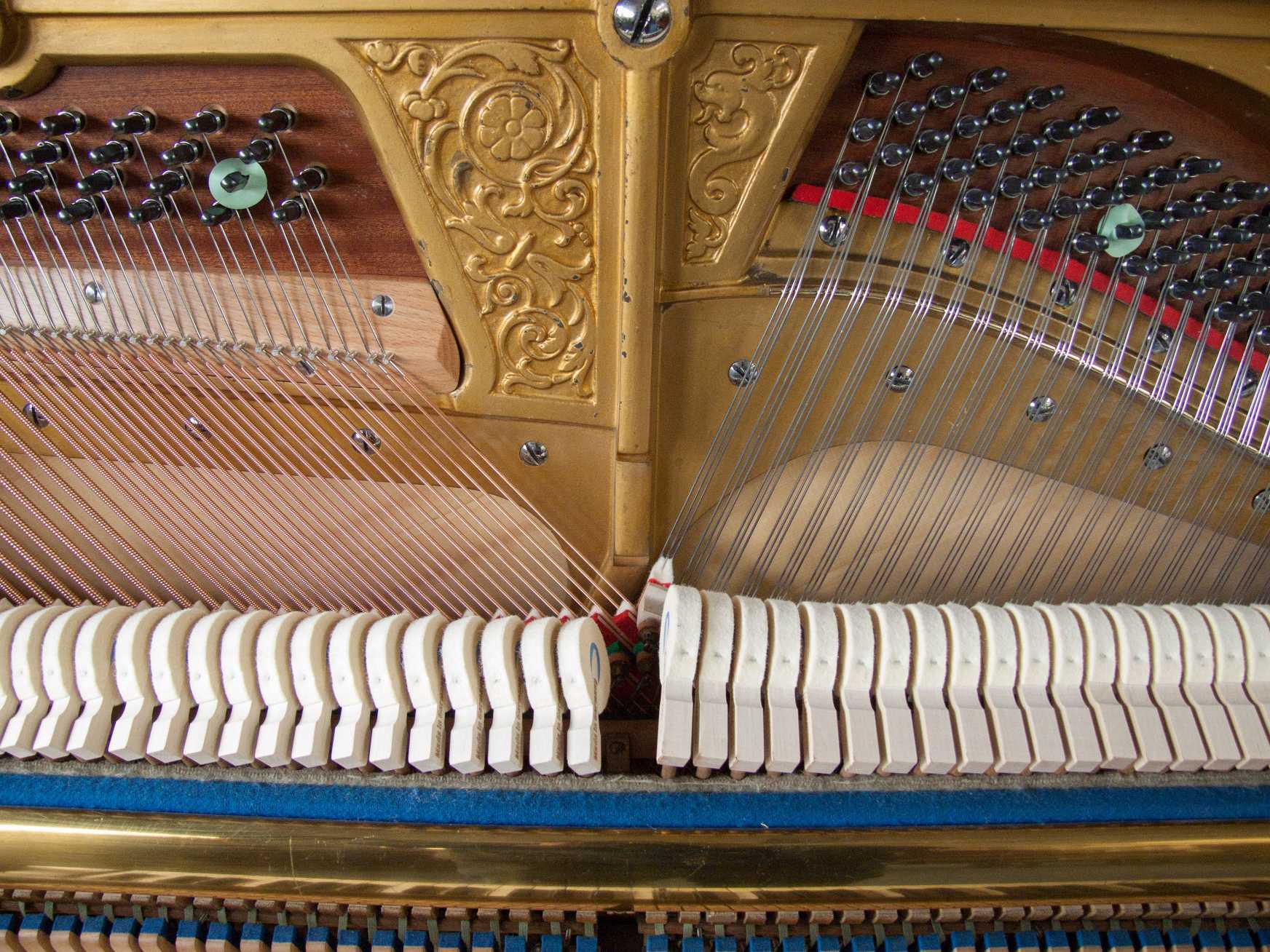 Grotrian Steinweg upright Piano in walnut – Gallery image – Roberts Pianos Oxford