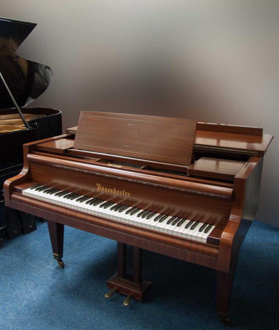 Bosendorfer 170 grand Piano in mahogany – Gallery image – Roberts Pianos Oxford