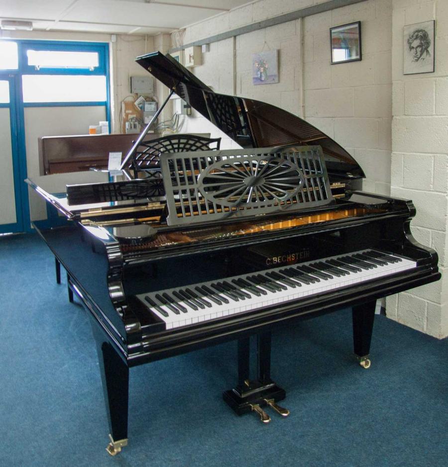 Bechstein C grand Piano in bright black – Gallery image – Roberts Pianos Oxford