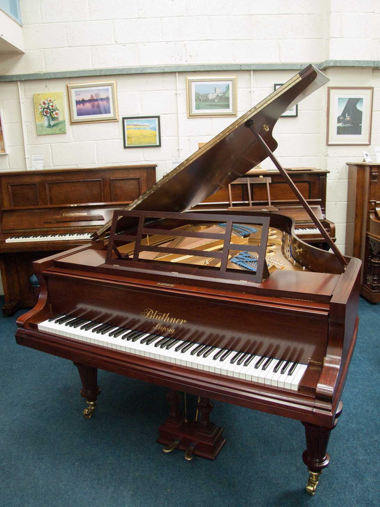 Bluthner VIII (8) grand Piano in rosewood – Featured image – Roberts Pianos Oxford