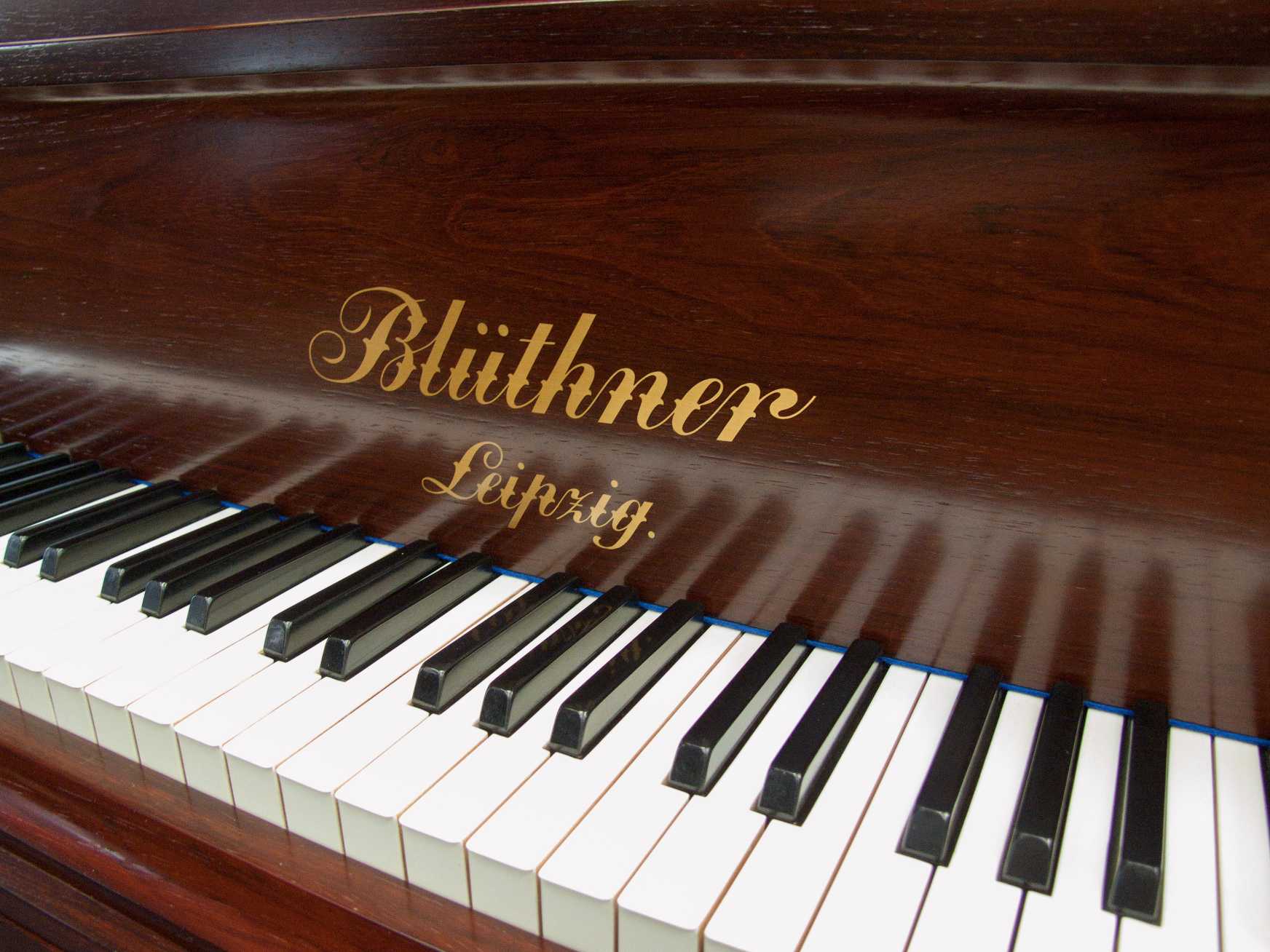 Bluthner VIII (8) grand Piano in rosewood – Gallery image – Roberts Pianos Oxford