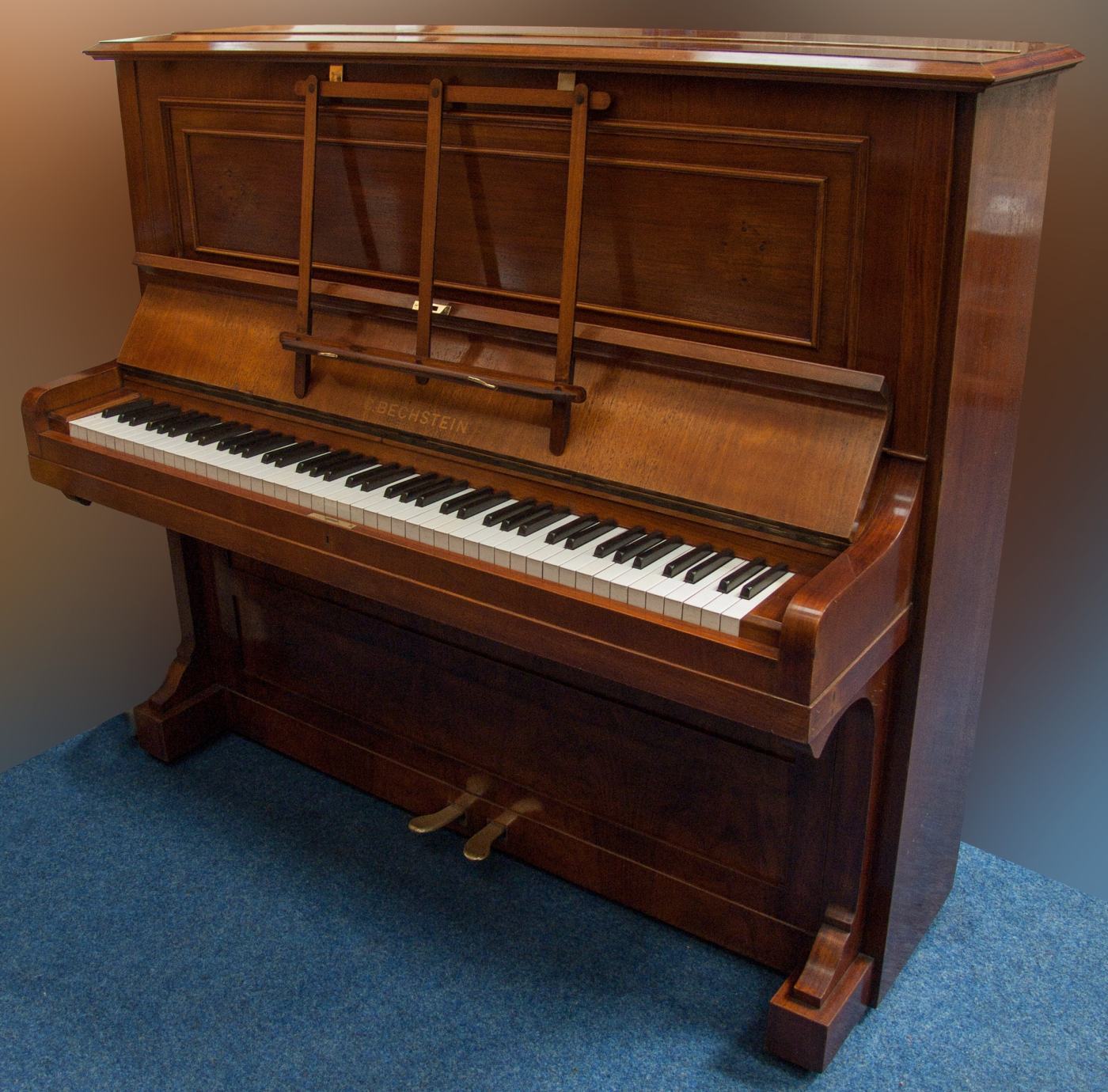 Bechstein 10 upright Piano in rosewood – Featured image – Roberts Pianos Oxford