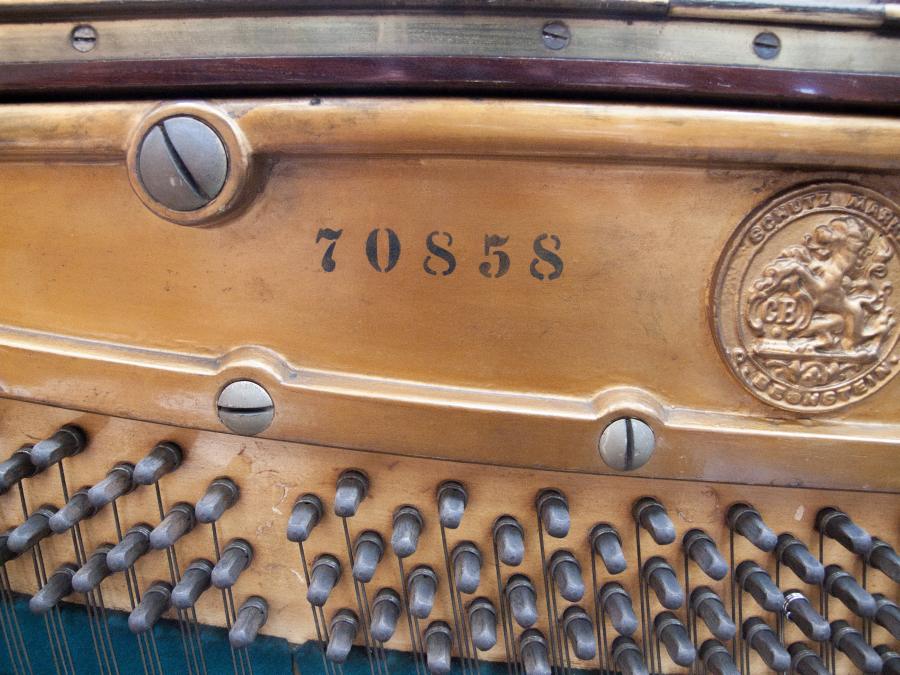 Bechstein 10 upright Piano in rosewood – Gallery image – Roberts Pianos Oxford