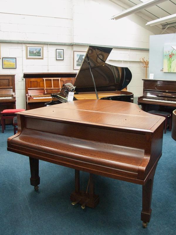 Bluthner IVa Aliquot grand Piano in mahogany – Gallery image – Roberts Pianos Oxford