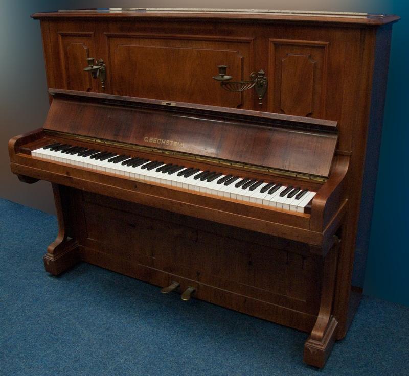 Bechstein model 8 upright Piano in Rosewood – Gallery image – Roberts Pianos Oxford
