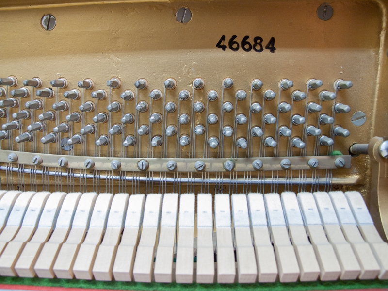 Knight K10 upright Piano in walnut – Gallery image – Roberts Pianos Oxford