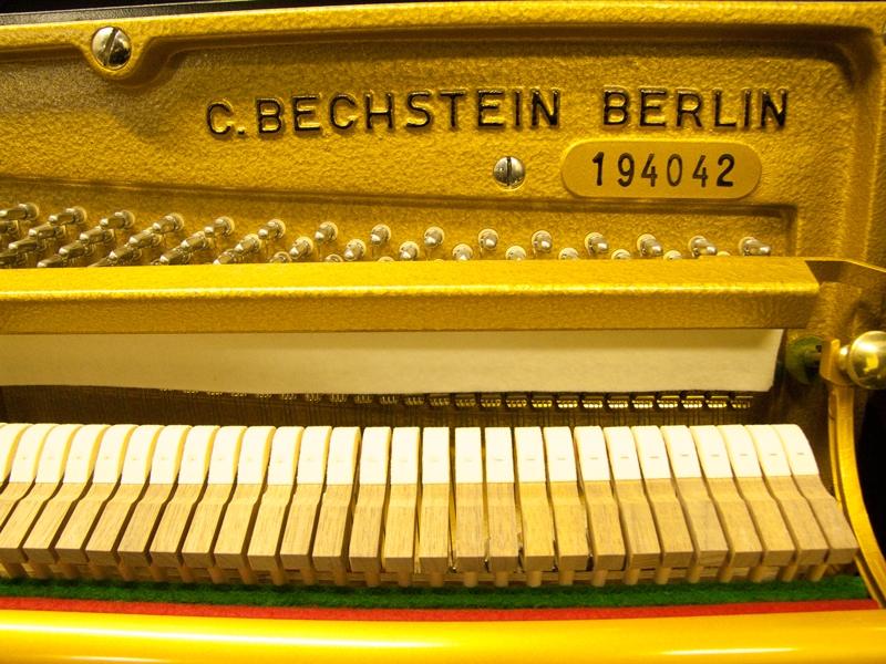 Bechstein Advance upright Piano in black polyester – Gallery image – Roberts Pianos Oxford