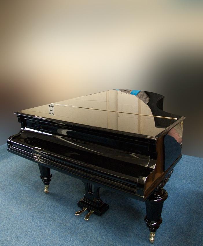 Bechstein V (5) grand Piano in bright black – Gallery image – Roberts Pianos Oxford