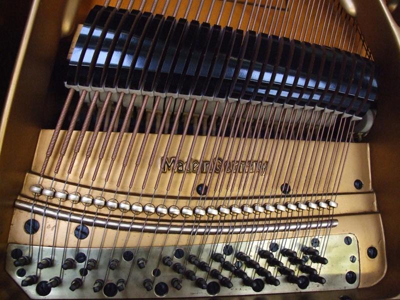 Bluthner Style IV grand Piano in mahogany – Gallery image – Roberts Pianos Oxford