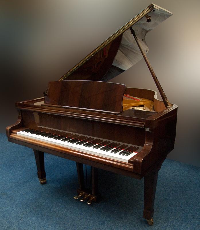 Petrof 172 grand Piano in walnut/ polyester – Featured image – Roberts Pianos Oxford