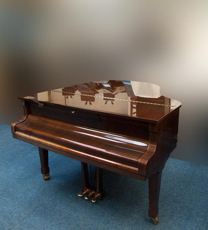 Petrof 172 grand Piano in walnut/ polyester – Gallery image – Roberts Pianos Oxford