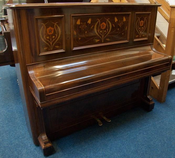 Bechstein III upright Piano in Rosewood with inlay – Gallery image – Roberts Pianos Oxford