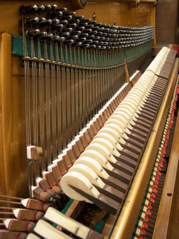 Bechstein III upright Piano in Rosewood with inlay – Gallery image – Roberts Pianos Oxford